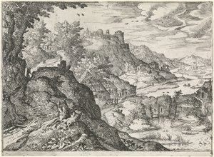有水磨的山景
山景（系列名称） 作者 尼古拉斯·莫永