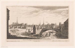 Gezicht op de Pont Neuf
Veue du Pont Neuf et de l