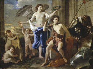 大卫的胜利 作者 尼古拉斯·普桑（Nicolas Poussin）
