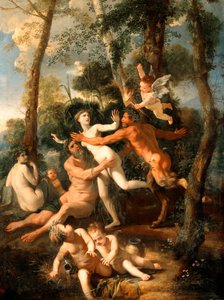 潘与西瑞克斯 作者 尼古拉斯·普桑（Nicolas Poussin）