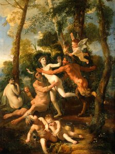 Pan and Syrinx，1637年 作者 尼古拉斯·普桑（Nicolas Poussin）