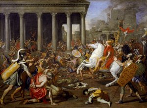 提多摧毁耶路撒冷的圣殿 作者 尼古拉斯·普桑（Nicolas Poussin）