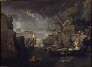 冬天还是暴雨 作者 尼古拉斯·普桑（Nicolas Poussin）