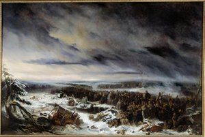 Episode of the Russian Retreat 作者 亚历山大·加布里埃尔（后）Decamps
