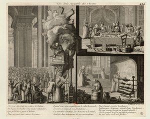 Vie très croyable des Moines, c. 1789. 作者 尼古拉斯·沃克海姆