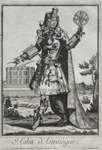 幻想的服装：占星家的服装c。 1690。