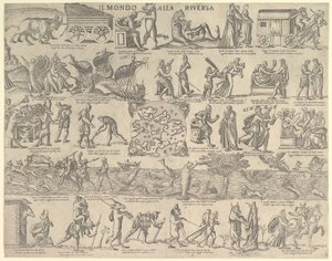 世界被颠覆了，1552-79。 作者 尼科洛·内利