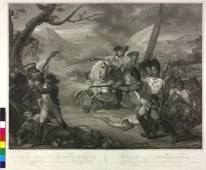 1796 年 10 月 19 日，卡尔大公在埃门登战役中 作者 尼科洛·夏沃内蒂