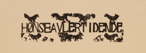 Hønseavlertidende" 的主要标题 作者 尼尔斯尼尔森