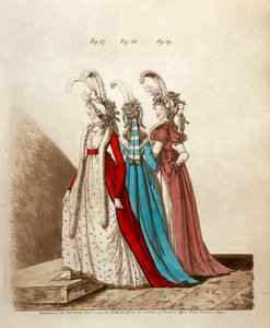 下午的礼服，1795年 作者 尼克劳斯·冯·海德洛夫