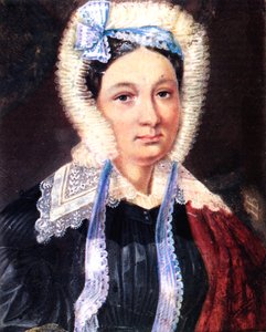 玛丽亚·卡齐米罗芙娜·尤斯涅夫斯卡娅（Maria Kazimirovna Yushnevskaya）的肖像1790-1863，Decembrist Alexander Yushnevsky的妻子，1830-1839
