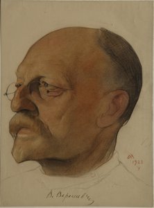 维肯蒂肖像维肯蒂耶维奇·韦雷萨夫1867-1945，1923年