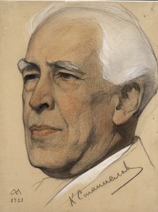 康斯坦丁·斯坦尼斯拉夫斯基（Reguseur Konstantin S.Stanislavsky）肖像1863-1938，1921年