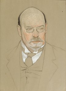 画家肖像Ilya Ostroukhov 1858-1929，1923年