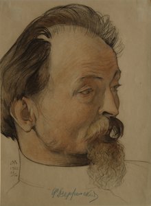 政治家Felix E. Dzerzhinsky的肖像1877-1926年，Cheka董事长，1922年