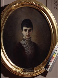 丹麦达格玛公主玛丽亚·费奥多罗芙娜女皇的肖像1847-1928年