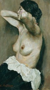 女性半裸