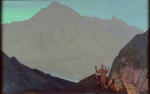 NKRoerich，Chenresig，Westtibet 作者 尼古拉·康斯坦丁·诺维奇·罗里奇