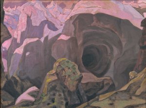 龙达讷。易卜生（H. Ibsen）的戏剧《 Peer Gynt》的舞台设计，1911年 作者 尼古拉·康斯坦丁·诺维奇·罗里奇
