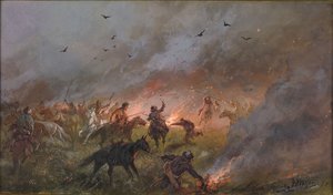 普加乔夫的部队在特罗伊茨克附近的失败，1891年。