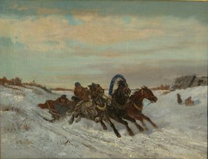 冬季之路三驾马车，1860年代末-1870年代初