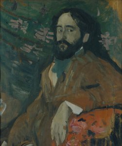 画家Nikolay Milioti的肖像1874年至1962年，1908年