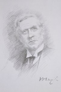 Herbert Henry Asquith（1881-1947）的肖像，来自Entente Cordiale的一张专辑，1909年