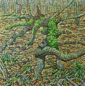 Herbst Tors，2023 年（布面油画） 作者 诺埃尔·潘恩