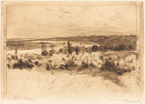 基勒博夫的塞纳河(La Seine a Quilleboeuf) 作者 诺伯特·古纳特