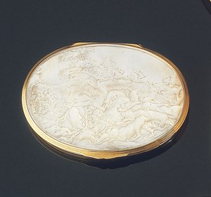 鼻烟盒，阿姆斯特丹，1733年 作者 诺伯特·海尔布鲁克