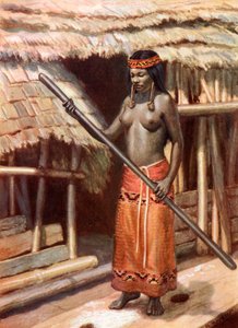 Kenyah-Kayan Girl：沙捞越，婆罗洲