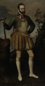 1550年，盔甲男子肖像
