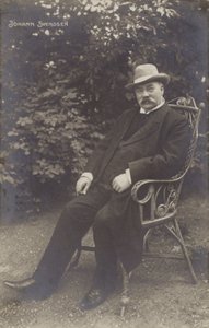Johan Svendsen的肖像