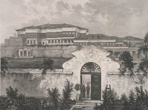 达盖尔游记。全球最引人注目的景观和纪念物，1840年代 作者 安托万-让·韦伯