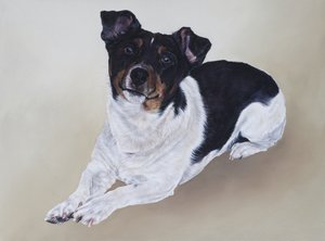 穗》，2012 年（木板上的丙烯颜料） 作者 奥迪尔·基德