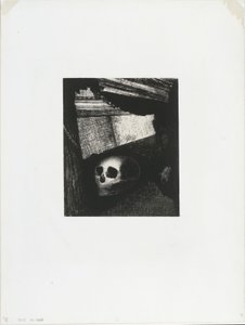 一个人民的人，一个野蛮人，选自《陪审员 作者 奥迪隆·雷顿（Odilon Redon）