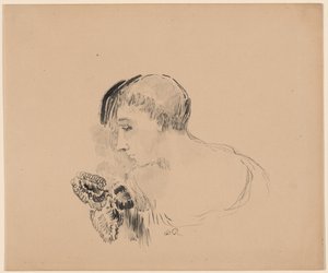 阿波罗尼亚斯 作者 奥迪隆·雷顿（Odilon Redon）