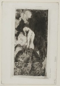 浴缸 作者 奥迪隆·雷顿（Odilon Redon）