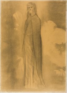 贝阿特丽斯 作者 奥迪隆·雷顿（Odilon Redon）