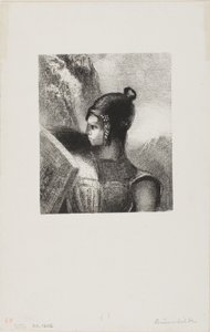 布伦希尔德 作者 奥迪隆·雷顿（Odilon Redon）