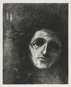 基督，1887年。 作者 奥迪隆·雷顿（Odilon Redon）
