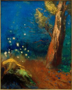 佛陀之死 作者 奥迪隆·雷顿（Odilon Redon）