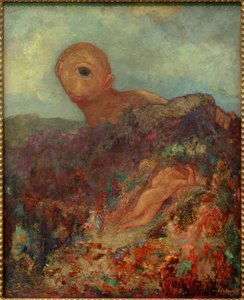 独眼巨人 作者 奥迪隆·雷顿（Odilon Redon）
