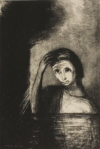 埃米尔-韦尔海伦的《灾难》序言 作者 奥迪隆·雷顿（Odilon Redon）