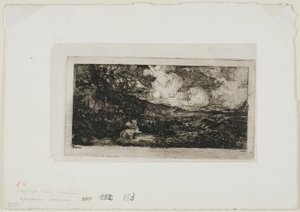 奔腾骑士 作者 奥迪隆·雷顿（Odilon Redon）