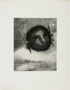 侏儒》，《梦中》第六版 作者 奥迪隆·雷顿（Odilon Redon）