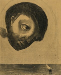 水域守护者精神，1878年 作者 奥迪隆·雷顿（Odilon Redon）