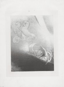 他掉进了深渊 作者 奥迪隆·雷顿（Odilon Redon）