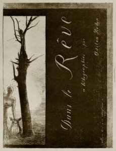 在梦中 作者 奥迪隆·雷顿（Odilon Redon）