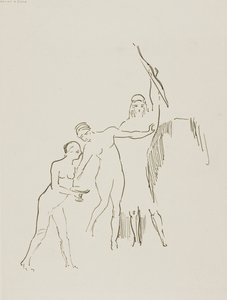 马上三女神》，第 11 版，共 24 页 作者 奥迪隆·雷顿（Odilon Redon）
